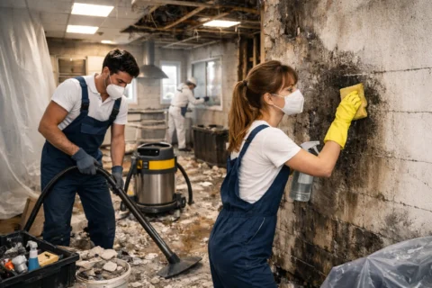 Remise etat apres travaux